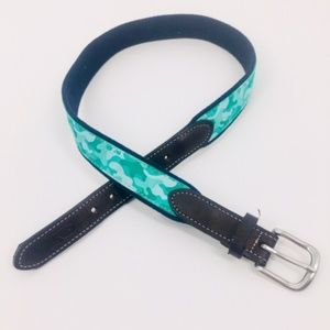 Vineyard vines camo canvas club belt Size 30"